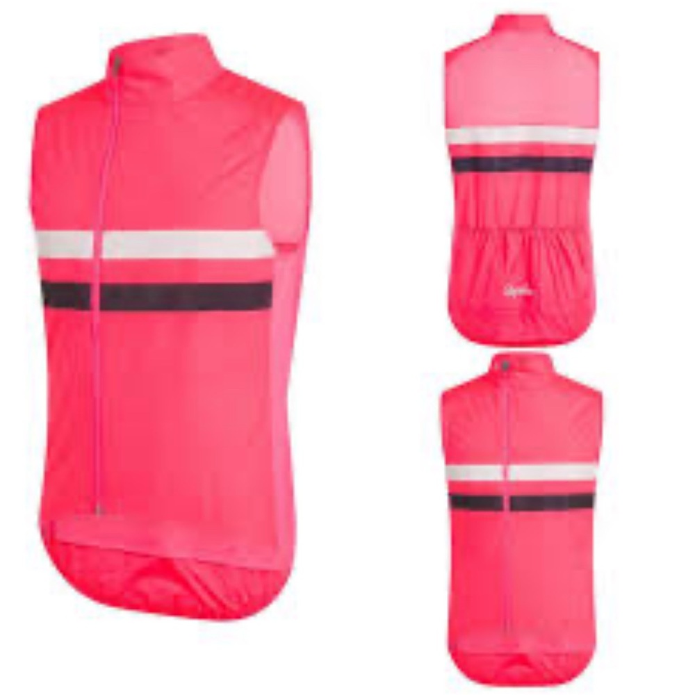 Rapha Brevet Gilet Vest pink size XS